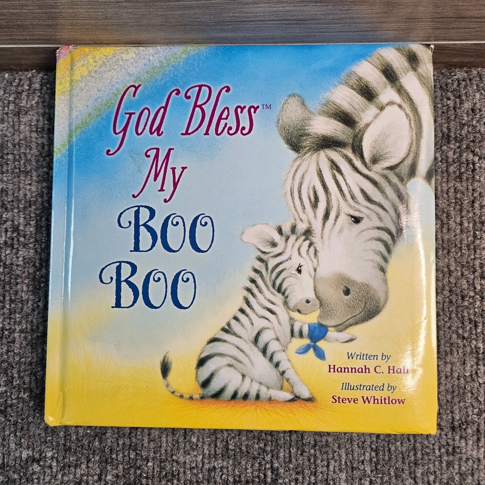 God Bless My Boo Boo Board Book Christian Children’s Book Hannah Hall