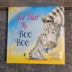 God Bless My Boo Boo Board Book Christian Children’s Book Hannah Hall