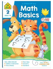 School Zone – Math Basics 2 Workbook – 64 Pages, Ages 7 to 8, 2nd Grade….