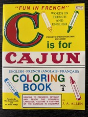 C is for Cajun by J.A. Allen, 1978 Claitor’s Pub. PB, Illust. PO-LN-Unused