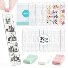 2mm Thick Clear Acrylic Bookmark Blanks With Ribbon For DIY Crafts 30 PCS