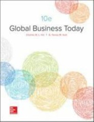 Global Business Today by G. Tomas M. Hult and Charles W. L. Hill (2017, Trade…