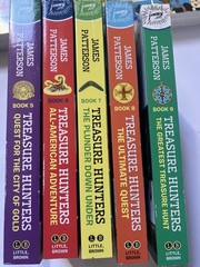 James Patterson Treasure Hunters Complete Gift Set Box Set Books 1-9 Illustrated