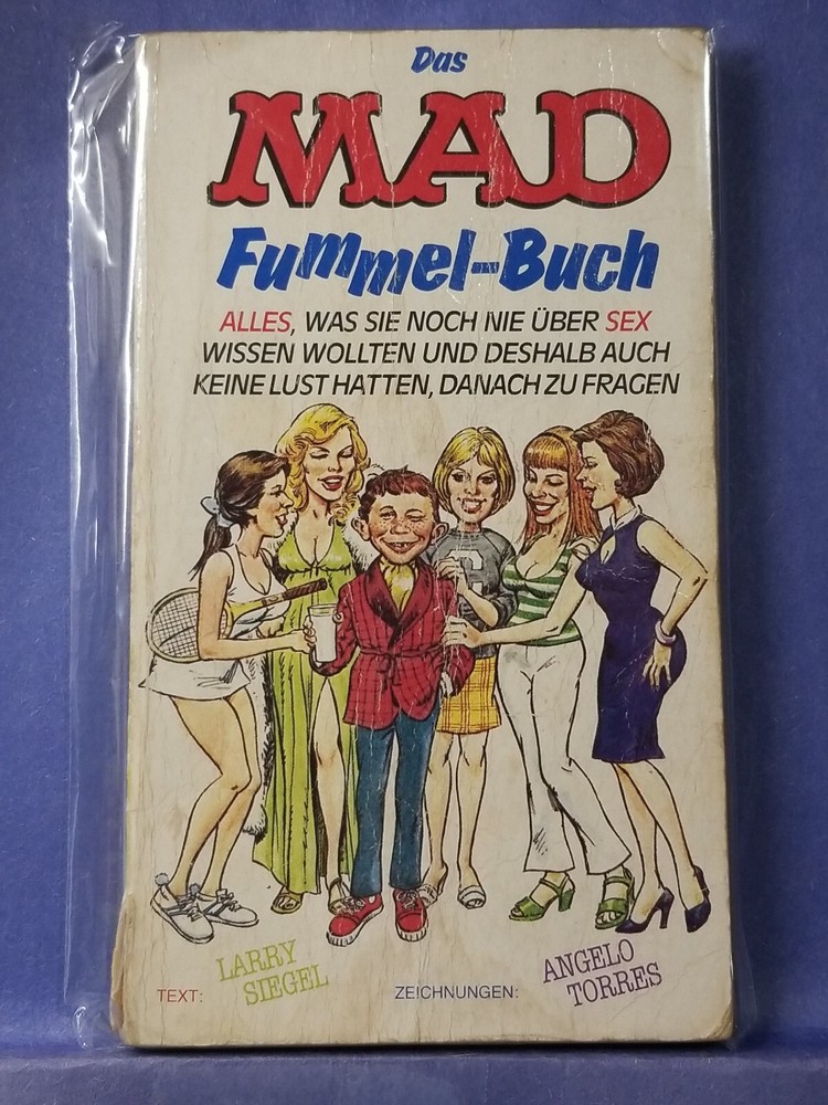 GERMAN MAD Magazine Paperback Book: #40 Deutsches Taschenbuch 1983 1st G