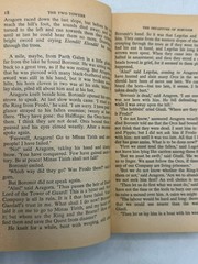 The Two Towers J.R.R. Tolkien 1973 51st Printing Paperback Fantasy Ballantine