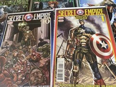 Marvel secret empire complete run #0-10 plus omega bagged and boarded hydra cap