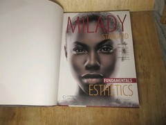 Milady Standard Esthetics Fundamentals Hardcover Textbook 2019 Printing