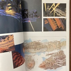 THE ART OF LAPUTA Hayao Miyazaki Art Book Illustration