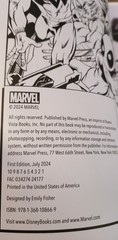 Marvel Deadpool Official Coloring Book New 2024 Super Heroes Weapons Fighting