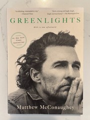 Greenlights by Matthew McConaughey Autograph Book Signed Auto Paperback #10