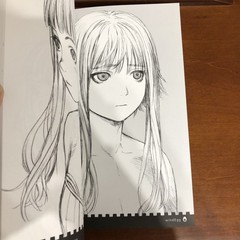 wind Egg mardock scramble character designs Range Murata Art Book Illustration