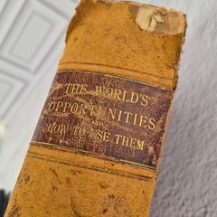 The Worlds Opportunities and How to Use Them Alfred Hudson Guernsey Antique Book