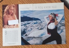 Playboy PICTORIAL ONLY – Playmate SUZI SIMPSON January, 1992 7 pages