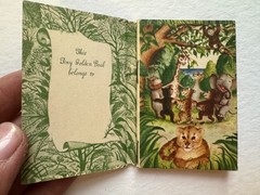 1948 Tiny Golden Book Lot (9) Vintage Miniature Childrens Books Classic Library