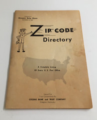 Zip Code Directory US Postal Service 1967