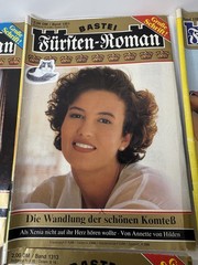 Vintage 10x Lot Romanhefte German Deutsch Romance Magazines BASTEI Furften G-42