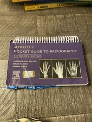 Merrill’s Pocket Guide to Radiography by Jeannean Hall Rollins (2022, Spiral)