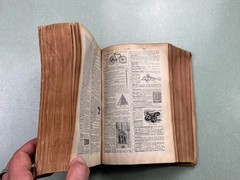 Nouveau Petit Larousse Illustre 1940 Nouvelle Edition Book Hardcover Vintage