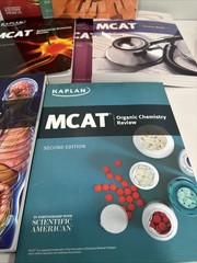 LOT SET Kaplan Publishing MCAT Complete 9 book Second Edition