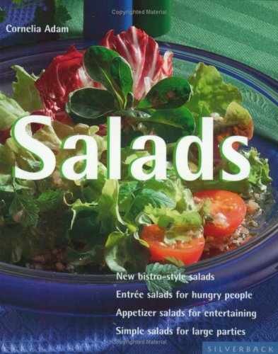 Salads (Quick & Easy Cooking) – Paperback, by Adam Cornelia – Very Good c