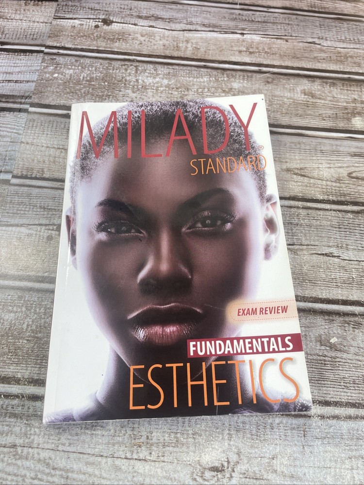 Milady Standard Fundamentals Esthetics EXAM REVIEW Paperback, by Milady