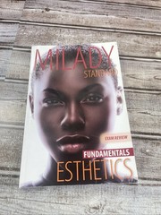 Milady Standard Fundamentals Esthetics EXAM REVIEW Paperback, by Milady
