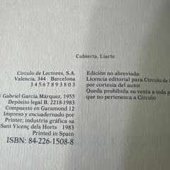Gabriel Garcia Marquez & (LA HOJARASCA) By Gabriel Garcia Marquez Edicion 1955.
