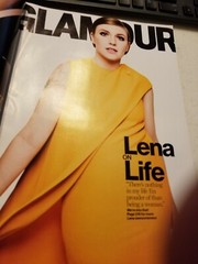 Glamour Lena Dunham 3 Cover Pages RARE HTF