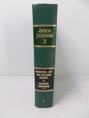 American Jurisprudence 2d 1994 State & Federal 2nd Ed Vol 1 w/ 1998 Supplement