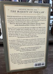 Majesty Of The Law By Sandra Day O’Connor SIGNED First Edition w/ DJ