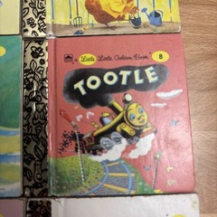 Vintage Little Little Golden Books Mini Lot Of 9