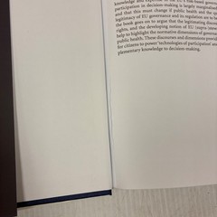 Mark L. Flear, Governing Public Health: EU Law, Regulation and Biopolitics, HB