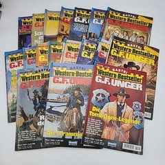 18 BASTEI Western-Bestseller G.F. Unger Pulp Fiction German Booklets Books
