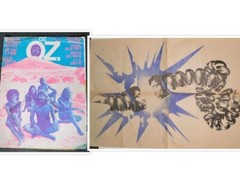 OZ # 30 magazine with Jimi Hendrix poster UK issue October 1970 Counter-Culture