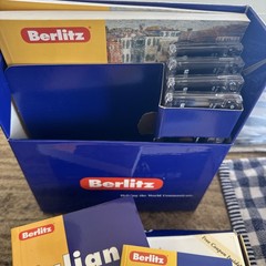 Berlitz ITALIAN TODAY Course Book Learners Guide English/Italian Dictionary +