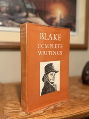 Blake: Complete Writings, ed. Geoffrey Keynes. Oxford U.P., 1966 GVC