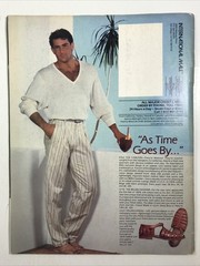 INTERNATIONAL MALE catalog Summer 1985- Gay Interest-Men’s Fashion Kevin Haak