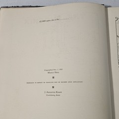 1931-32 Vintage Occult Book: The Phoenix By Manly Hall Limited Edition /3000