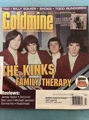 LOT OF 7 GOLDMINE MAGAZINES. ALL FROM YEAR 2008, BIWEEKLY MAGAZINE ISSUES.
