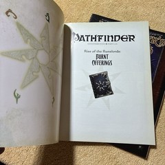 Pathfinder Adventure Lot (3 Books) Classic Horrors/Burnt Offerings/Handbook