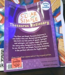 Clear and Simple Ser.: The Clear and Simple Thesaurus Dictionary : Revised!…