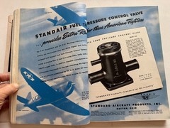 November 1943 Aero Digest and Aviation Engineering Magazine 528 Pages!