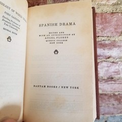 Spanish Drama -Angel Flores 1962 Bantam Books vintage hardback
