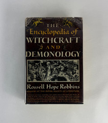 Encyclopedia of Witchcraft and Demonology Robbins 1959 Crown HC/DJ Occult BCE