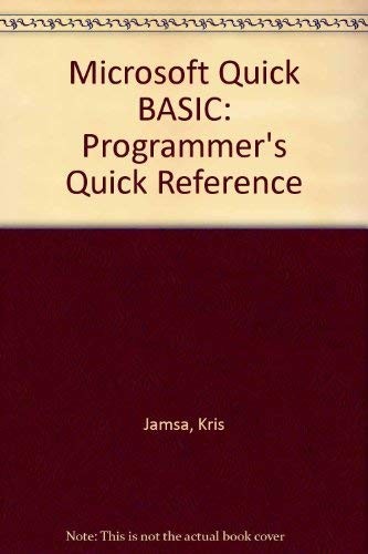 Microsoft Quick BASIC: Program – VERY GOOD