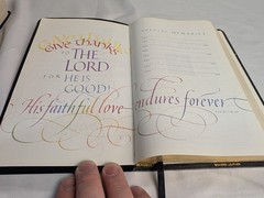 Holy Bible New Living Translation by Tyndale, Black Bonded Leather, 2004