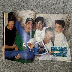2 Teen Dream Magazines 17 Fall 1989 & 19 Spring 1990 NKOTB Gibson Savage Abdul
