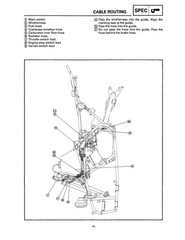 YAMAHA YFZ350 Banshee ATV Service Manual – METAL WIRE BINDING – RUGGED COVERS