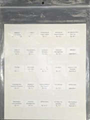 Pre Printed Tabs for the GENERAL, BUILDING CONTRACTOR CONTRACT ADMINISTRATION…