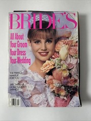 Bride’s Magazine – April/May 1989 – Rare Vintage Wedding Magazine 670 pages!